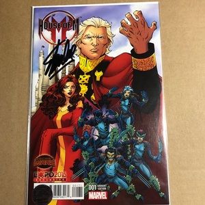 Stan Lee Autograph X- Men House of M Hologram COA